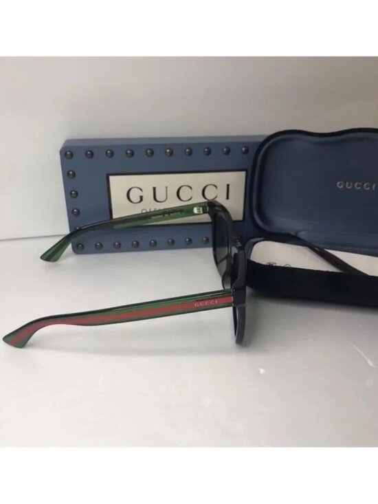 ? - New Authentic Gucci GG0057SK 002 56 GG0057SK Unisex Sunglasses main image 2